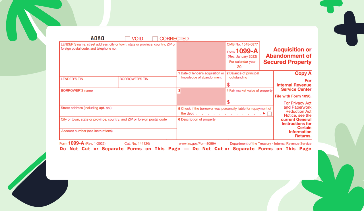 1099-A form filing article thumbnail