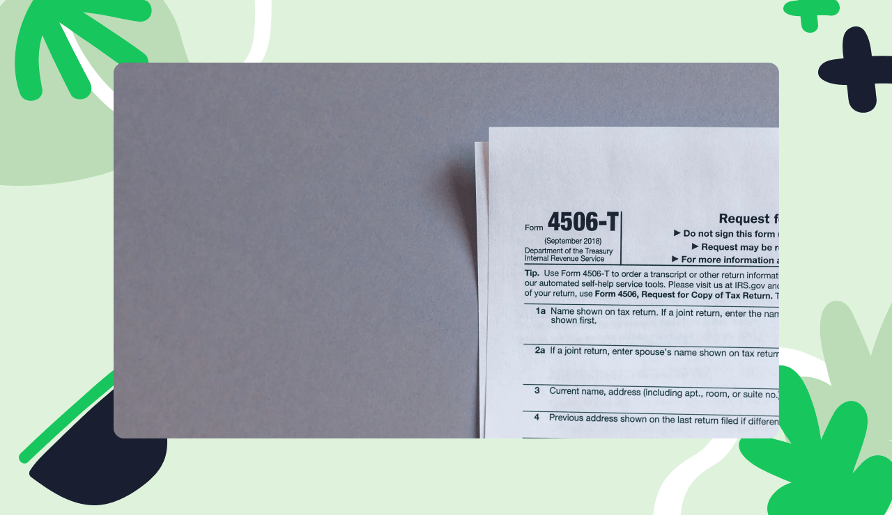 4506-t form filing thumbnail