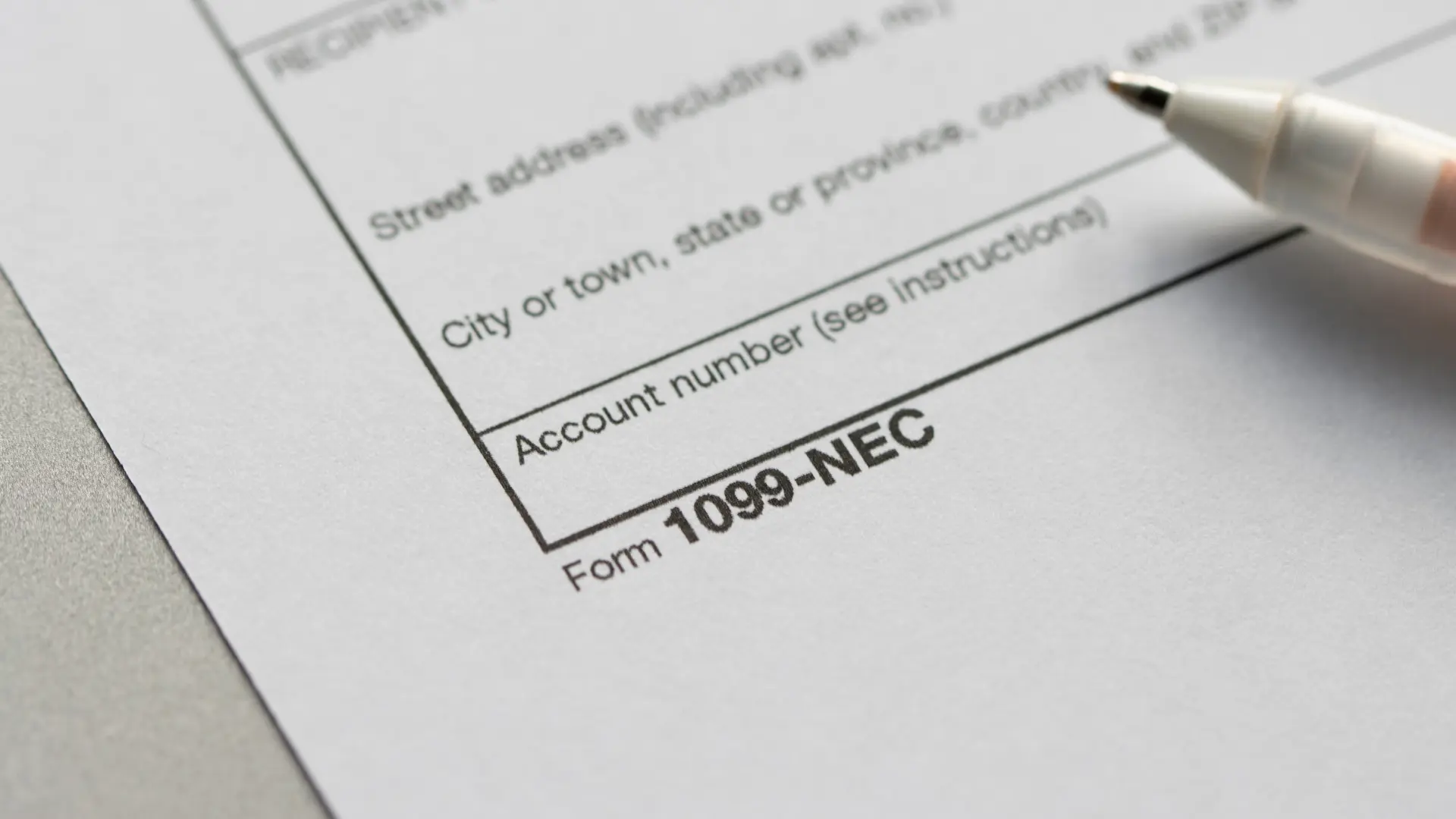 1099-NEC form