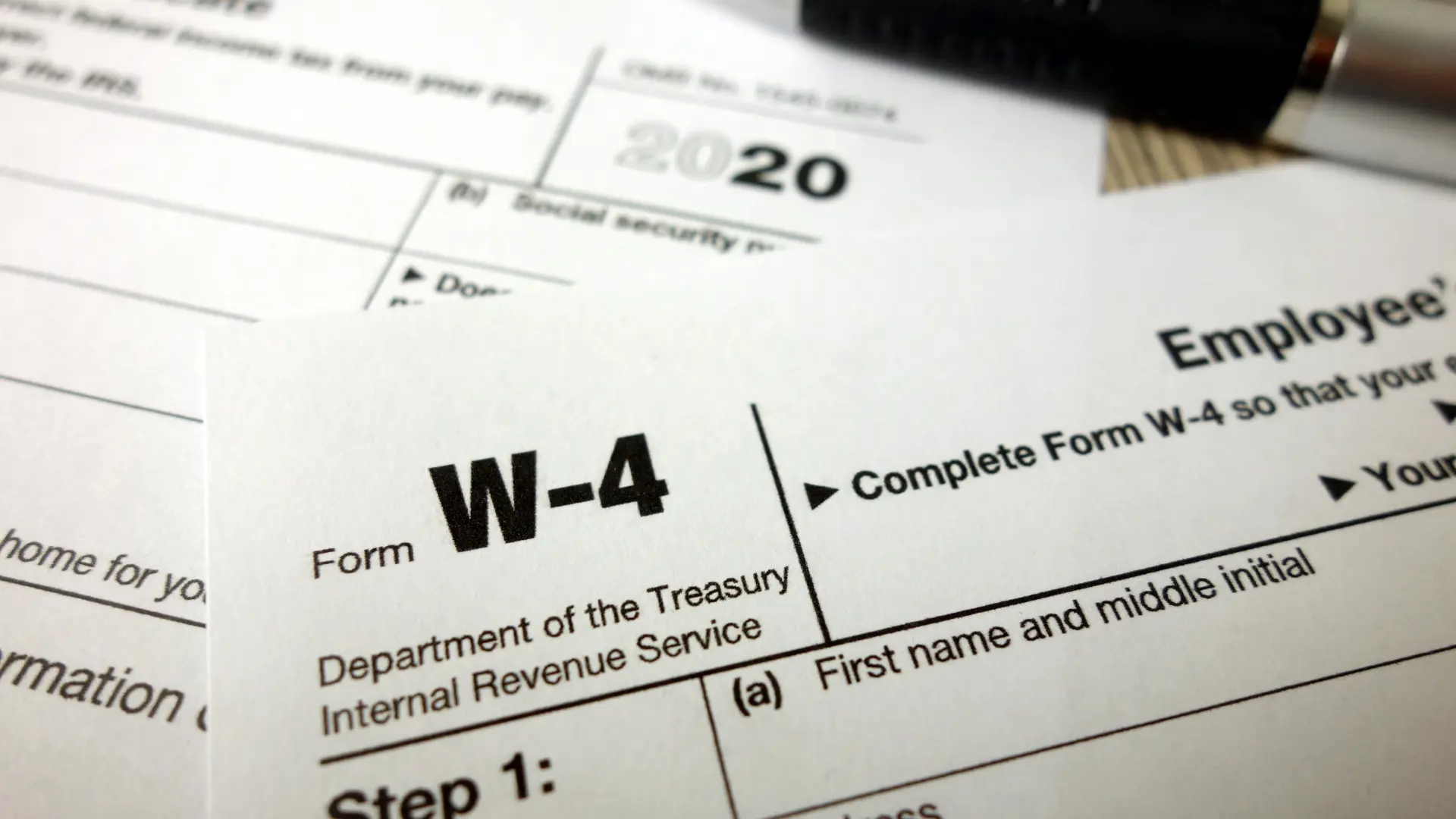 IRS W-4 Form