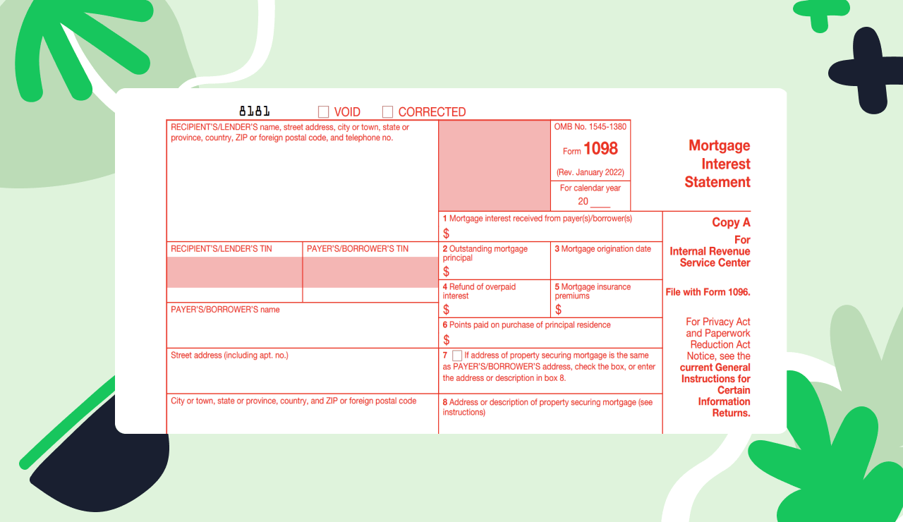 1098 form filing thumbnail